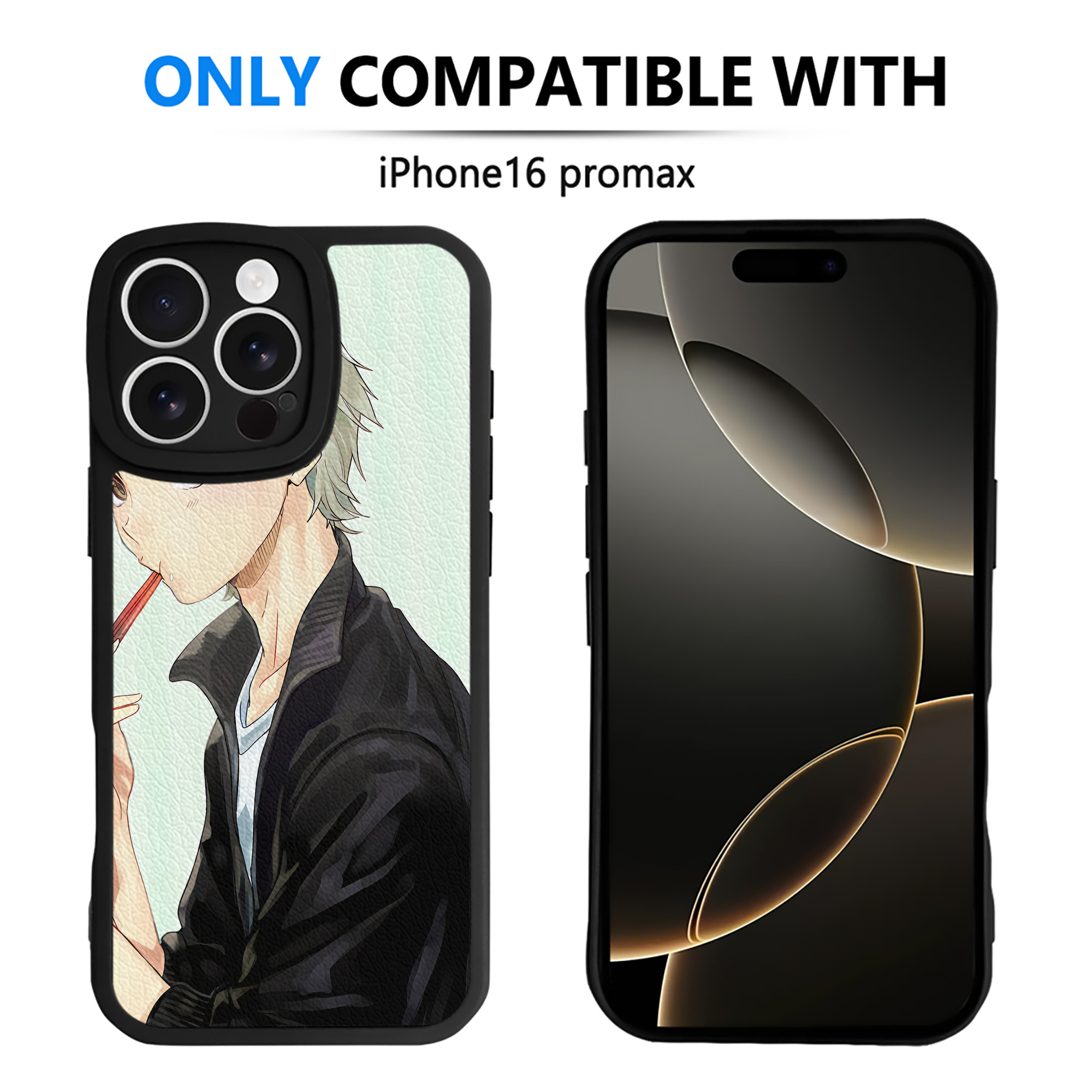 （画像用） ハイキュー!! Haikyu!! 【iPhone 16シリーズ対応】シリコンスマホケース（レザー調） 材質：シリコン